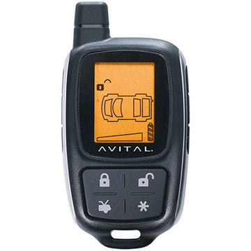 Avital 7345L 2-Way Paging 4-Button LCD Replacement Remote for Select Avital Car Security Systems Avital