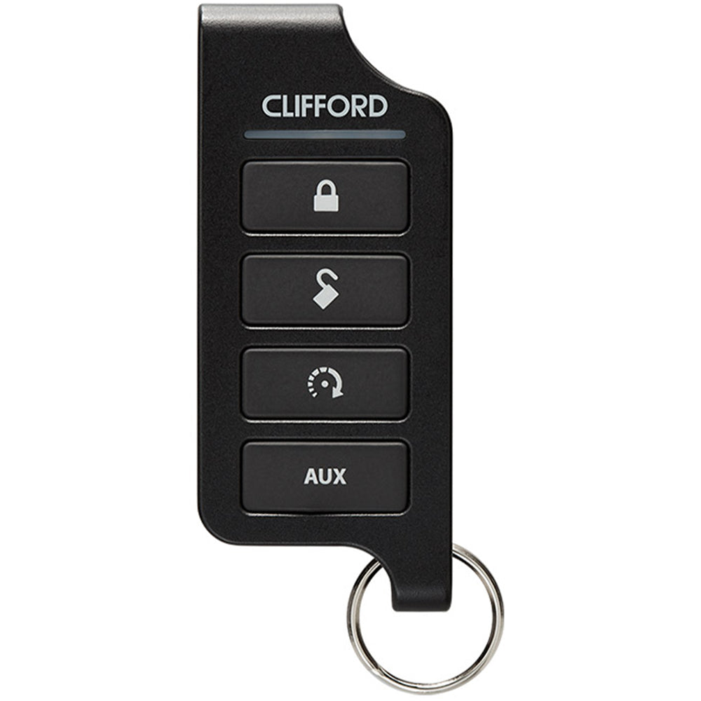 Clifford 7656X 1-Way 4 Button Remote (Requires Programming) Clifford