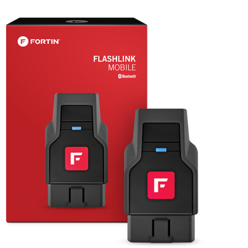 Fortin FLASHLINK MOBILE The Fortin module configuration and vehicle firmware update Bluetooth® device for iOS and Android platforms.