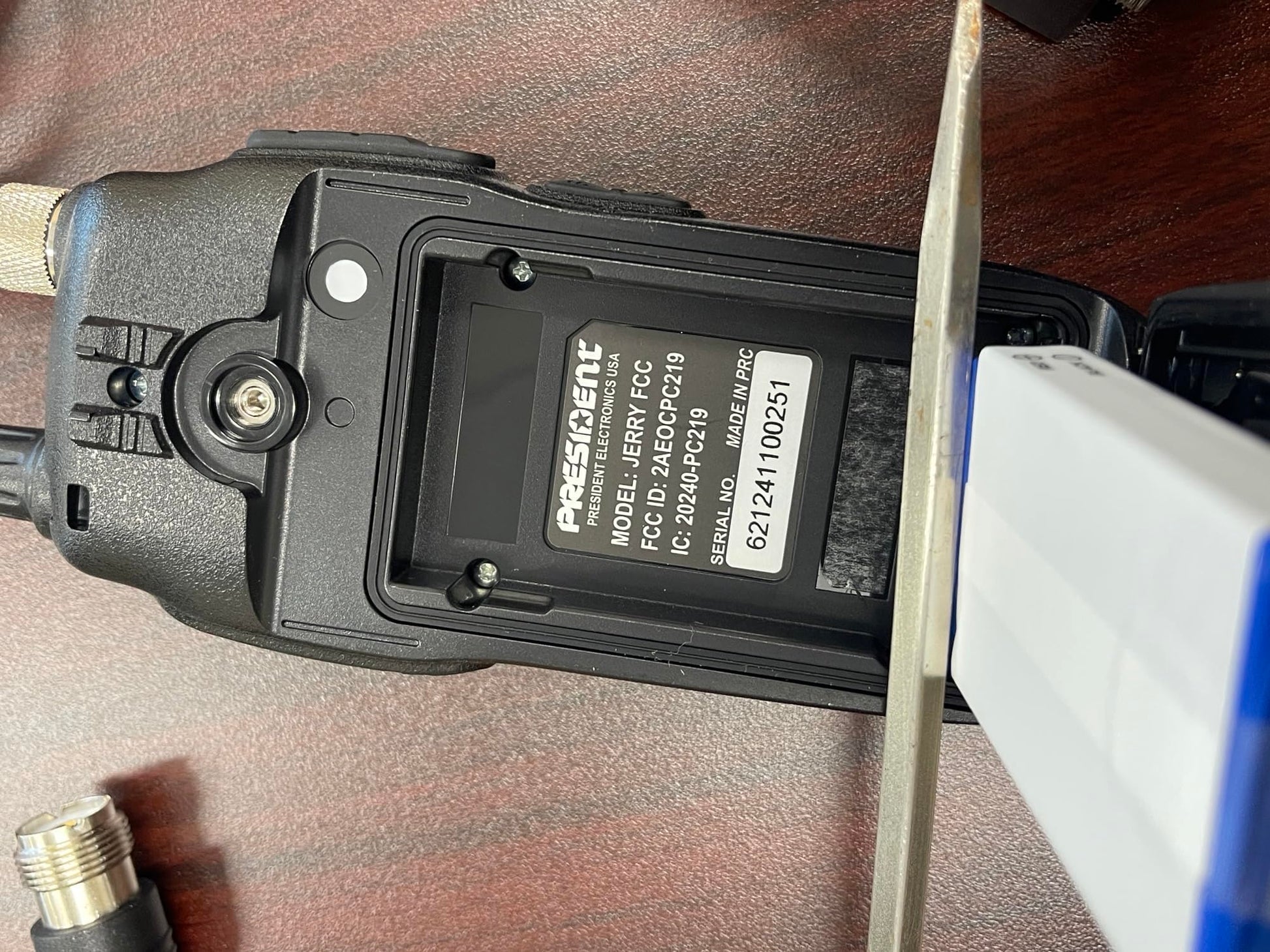 President Jerry FCC AM/FM Portable Radio with Vehicle Charging System - Perfect for THE Road Warrior! President