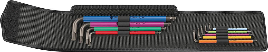 Wera L-Key-Set For 950 Spkl/9 Size Imperial, Multi (5022639001) Wera