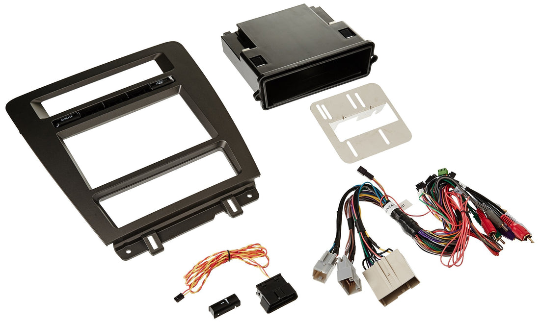 iDatalink Connect KIT-MUS1 Dash and Wiring Kit Add an iDatalink-ready receiver and keep factory touchscreen climate controls in select 2010-14 Ford Mustangs — MRR or MRR2 module also required (Factory Gray) Maestro
