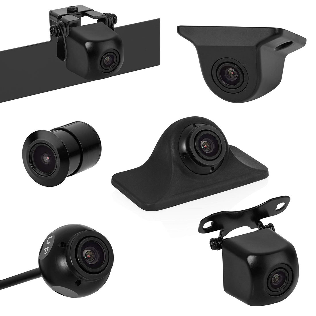 BOYO VTK501HD - Universal HD Backup Camera with Multiple Mounting Options (5-in-1 Camera System) Boyo