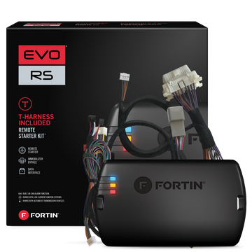 Fortin EVO-CHRT7 Module & T-Harness for 2013+ Chrysler, Dodge and Jeep Tip-Start & Push-To-Start vehicles. Fortin