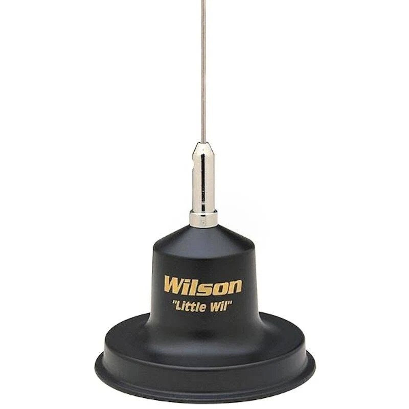 Wilson 880-300100B Little Wil Magnet Mount Whip Antenna Black 36in