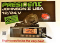 President Johnson II USA CB Radio 12/24V President