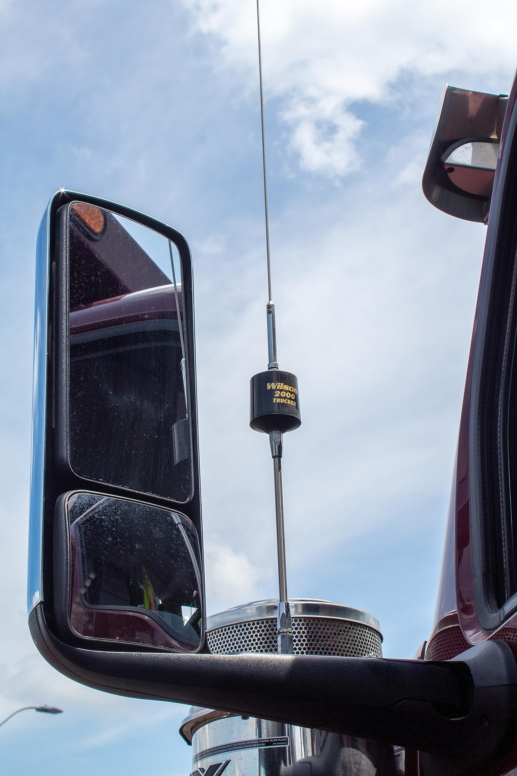 Wilson 305-492 T2000 Series CB Radio Antenna Black Mobile CB Trucker Antenna with 5" Shaft Wilson