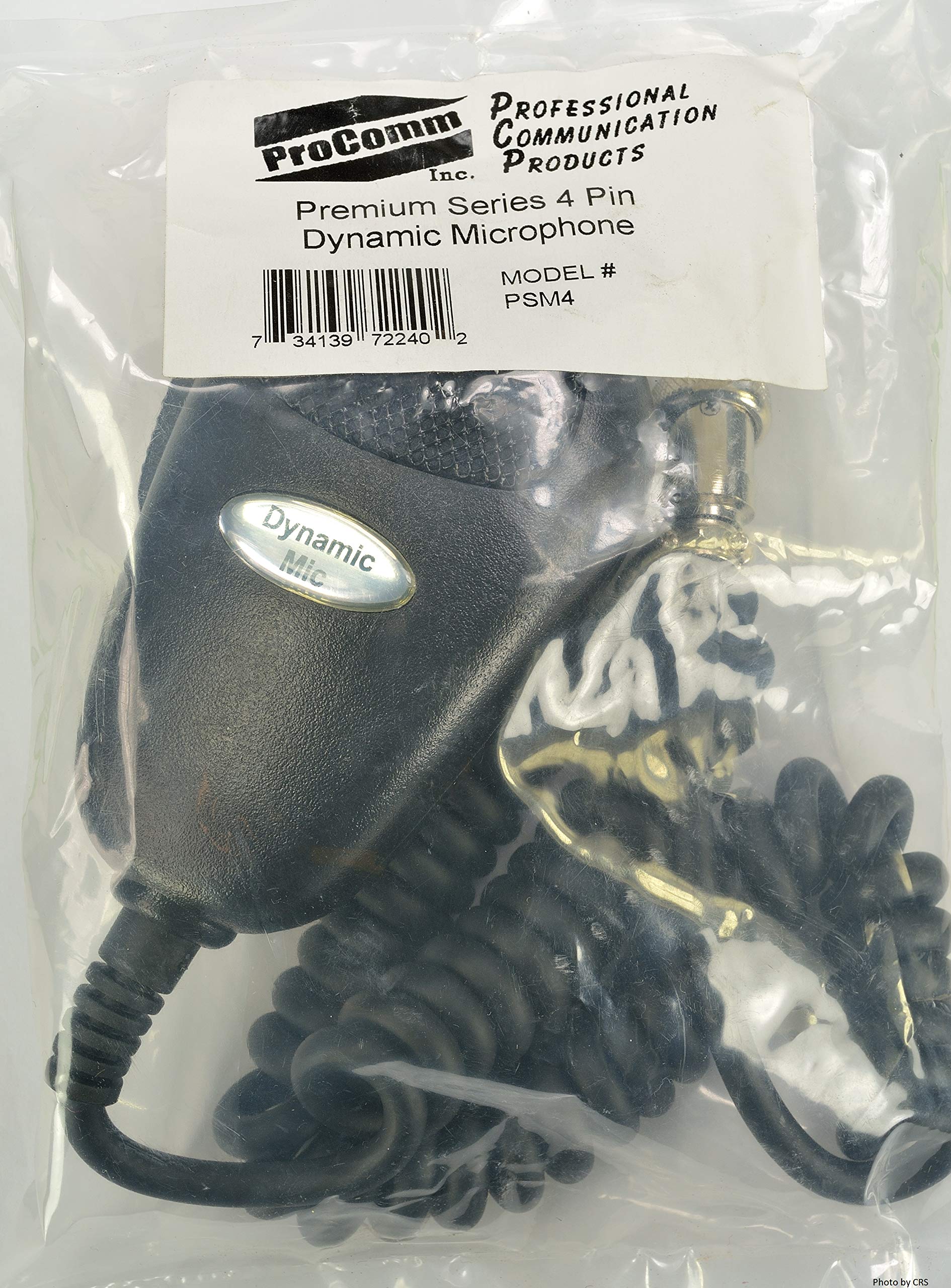 Procomm PSM4 4 Pin Dynamic Replacement Microphone Screw on Procomm