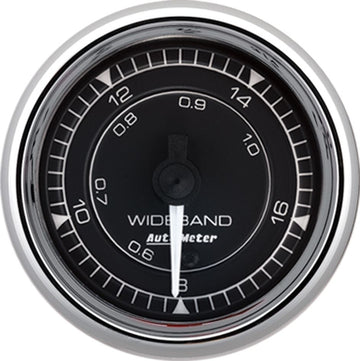 Autometer 9770 2-1/16" AIR/FUEL RATIO-WIDEBAND ANALOG 8:1-18:1 STEPPER MOTOR CHRONO CHROME