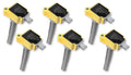 Accel 140773-6 Coil - Ford 2.7L V6 EcoBoost 6pk - Yellow Accel