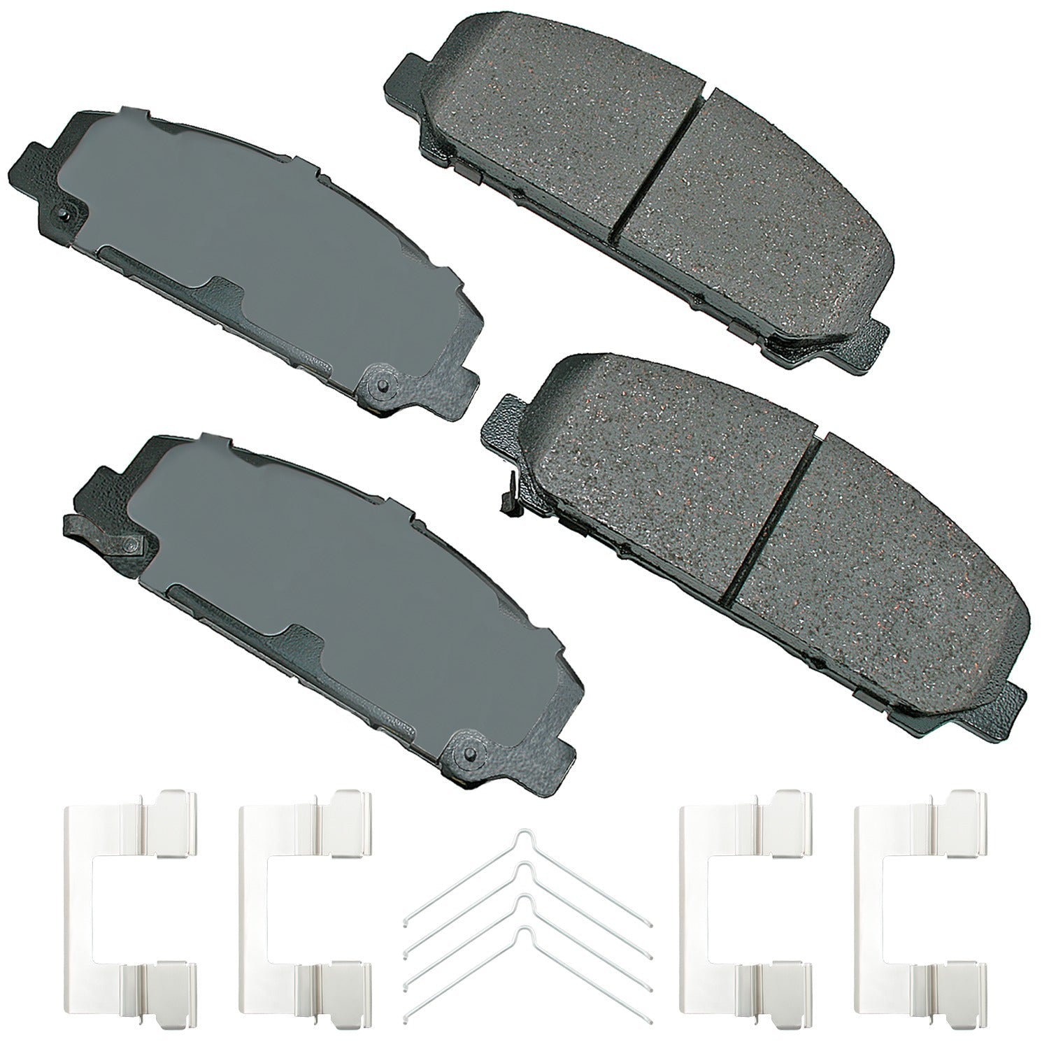 Akebono ACT1286A Brake Pad Front Infiniti QX56 06-13 QX8 06-13 Akebono Brake Corporation
