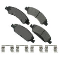 Akebono ACT1363 ProACT Ultra-Premium Bra ke Pads - Front Akebono Brake Corporation