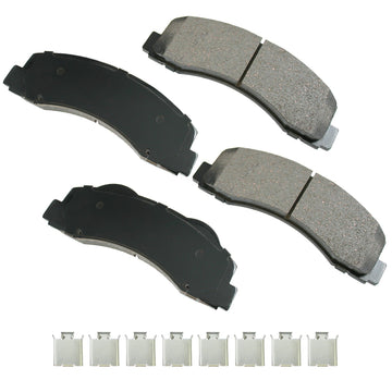 Akebono ACT1414 Brake Pad Front 10-19 Ford Expedition 10-19 Afco Racing Products