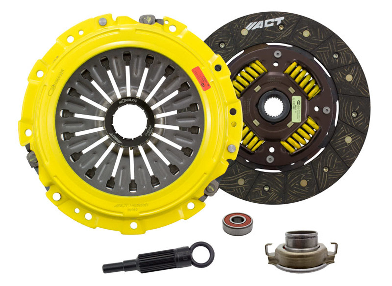 Advanced Clutch Technology SB10-HDSS - ACT Heavy Duty Performance Street Sprung Clutch Kit with Monoloc ACT