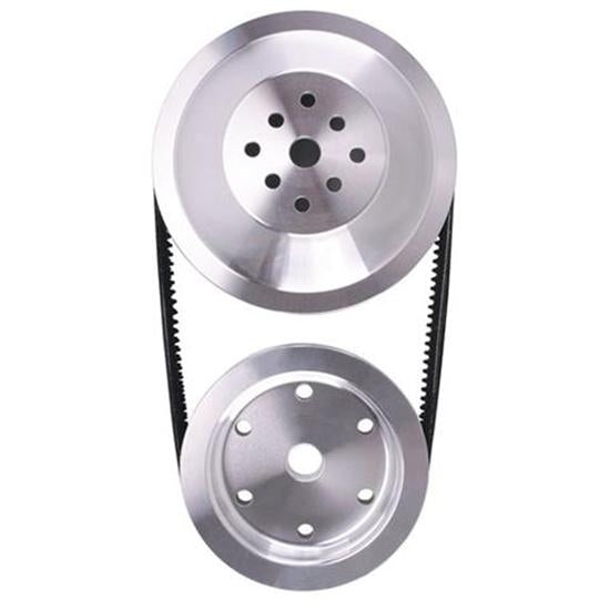 AFCO Racing 80061 Cast Pulley Combo  Long Water Pump Afco