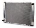 AFCO Racing 80101FN Aluminum Radiator Circle Track 27.5 Inch Single Pass Ford Afco Racing Products