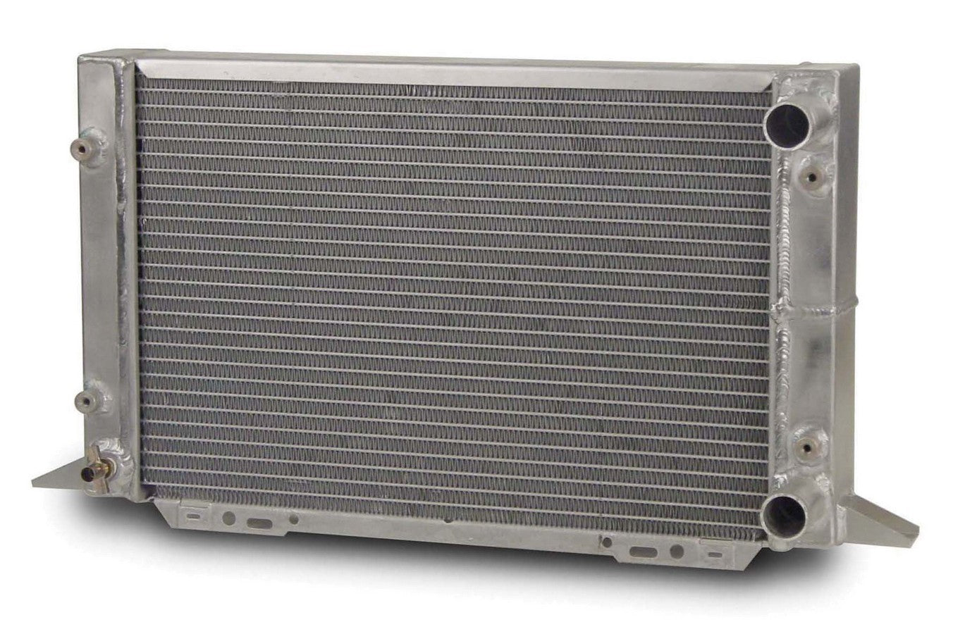 AFCO Racing 80107N Aluminum  Radiator Scirocco Right Hand No Filler Neck  Double Pass  1-1/4 Inlet  1-1/4 Outlet Afco Racing Products