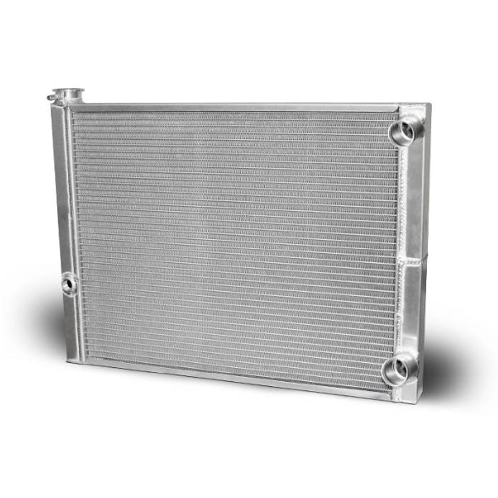 AFCO Racing 80184NDP Aluminum Double Pass Radiator 26 X 19 X 1.50 Core, 1.50 Inlet AFCO
