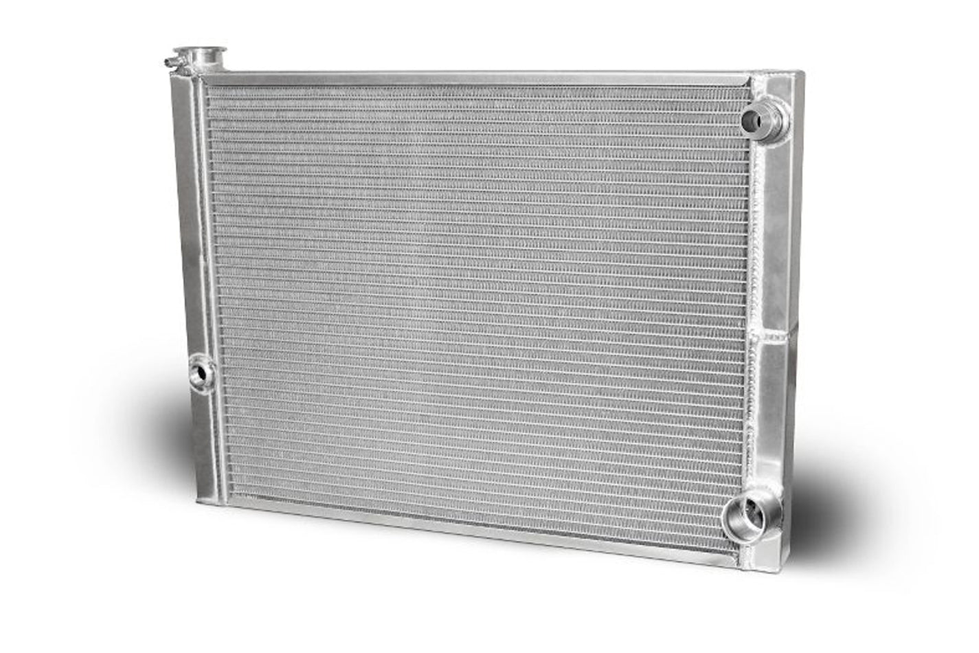 AFCO Racing 80185NDP-16 Double Pass Radiator Chevy 27.5 X 19 X 1.50 Core, 16 AN Male Inlet Afco Racing Products