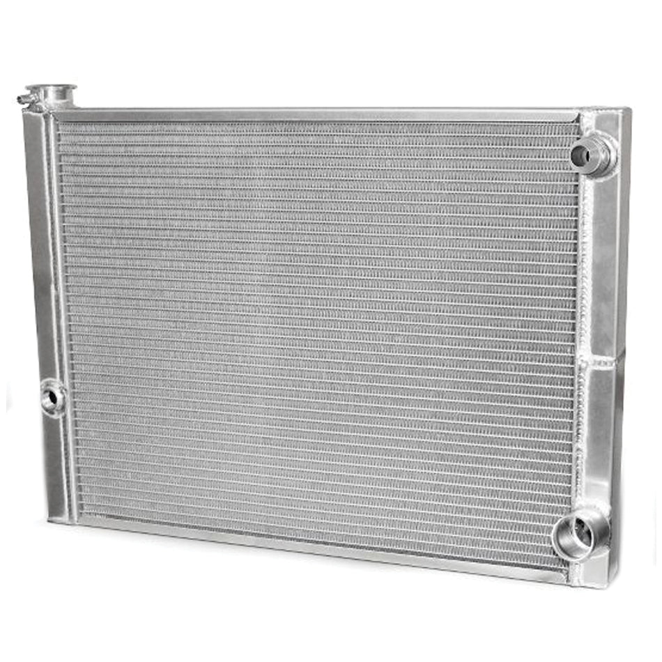 AFCO Racing 80185NDP-U Double Pass Radiator Chevy 27.5 X 19 X 1.50 Core, Universal 20 AN Female Inlet with 1/2 bung American Autowire