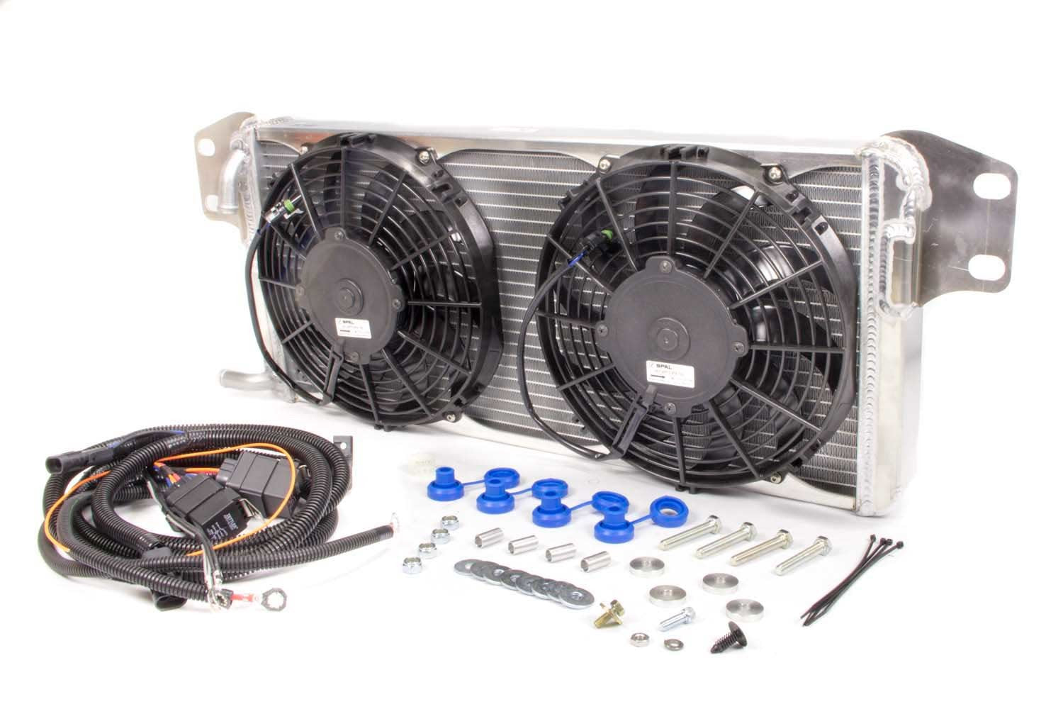 AFCO Racing 80283PRO Heat Exchanger Pro  With Fans  10-15 SS , 12-15 ZL1 Camaro   Satin Afco Racing Products