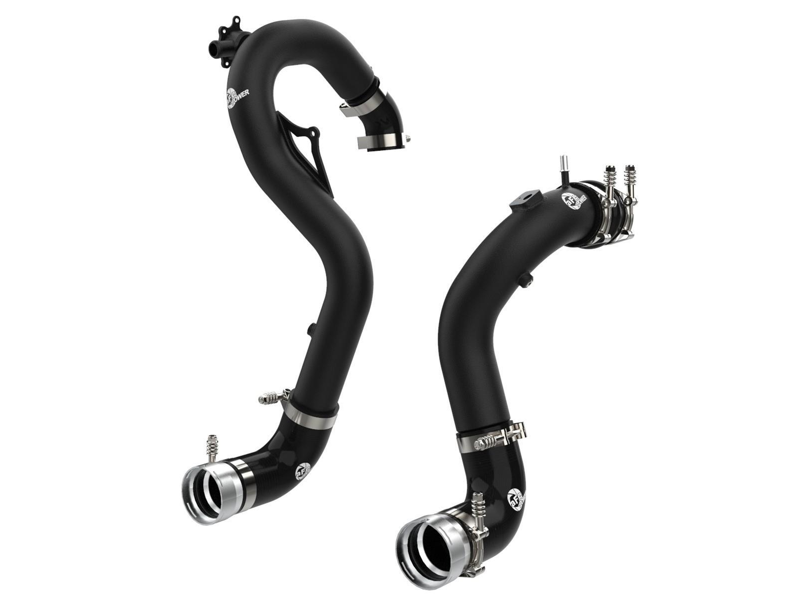 aFe Power 46-20574-B BladeRunner Aluminum Hot and Cold Charge Pipe Kit Black (Ford Bronco 21-24 L4-2.3L (t)) Afe Power