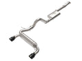 aFe Power 49-33138-B Vulcan Series 3 IN to 2-1/2 IN 304 Stainless Steel Cat-Back Exhaust System w/ Black Tip (Ford Bronco 21-24 L4-2.3L (t)/V6-2.7L (tt)) aFe Power