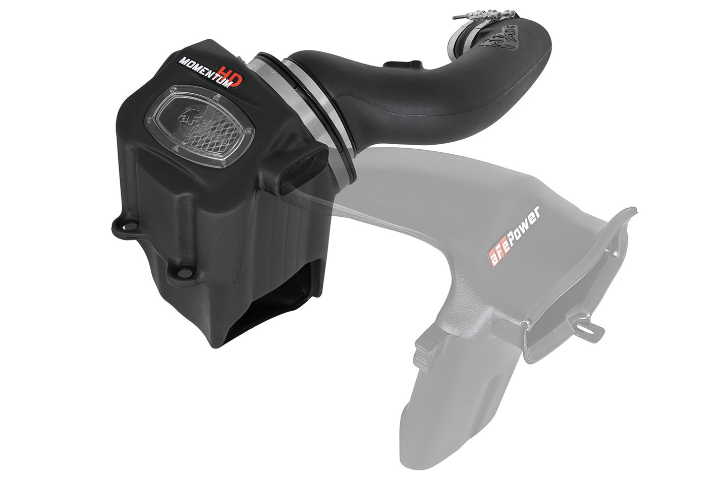 aFe Power 51-73006 Momentum HD Cold Air Intake System w/Pro DRY S Filter Media (Ford Diesel Trucks 17-19 V8-6.7L (td)) Afe Power