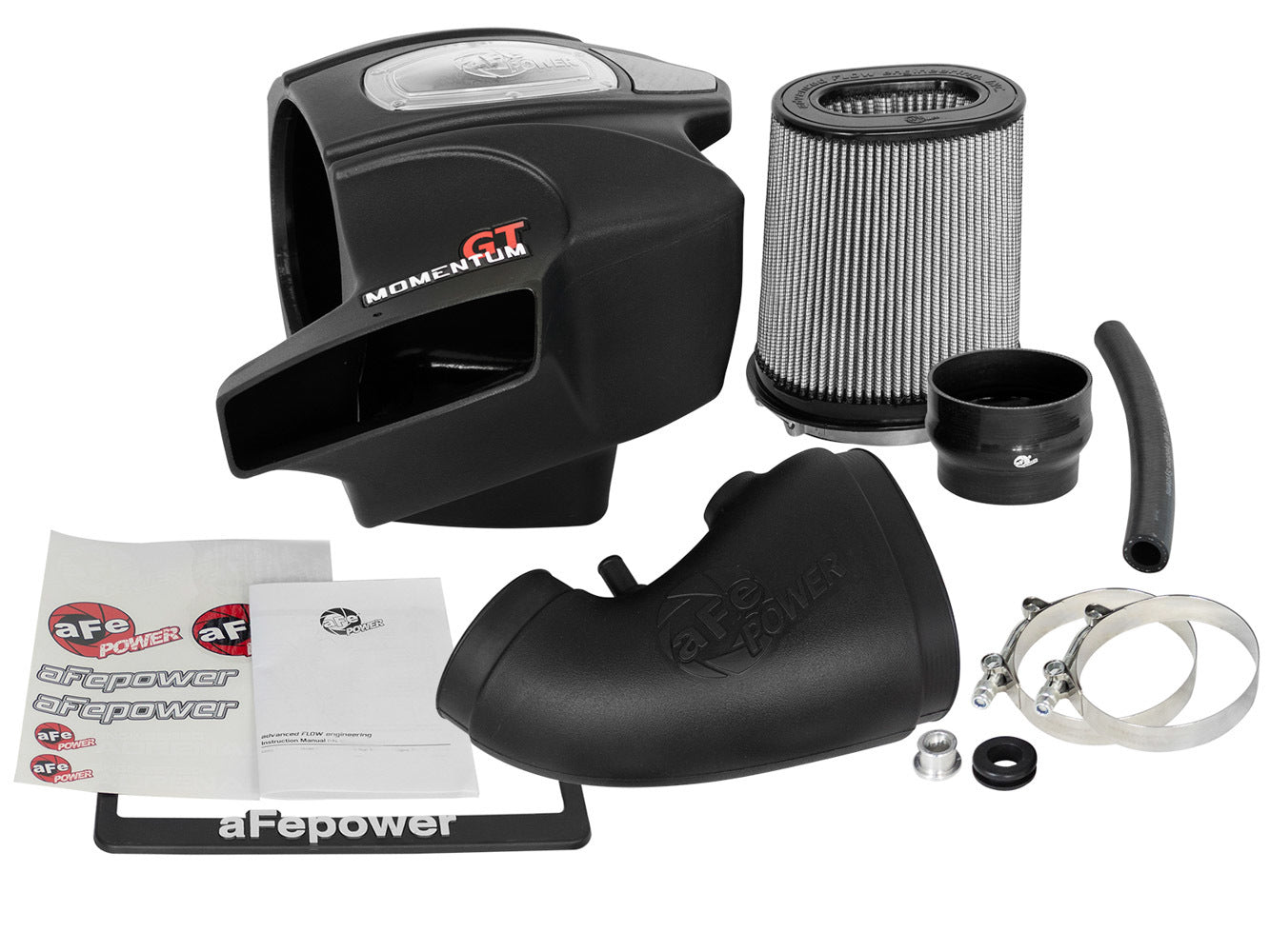 aFe Power 51-76206-1 Momentum GT Cold Air Intake System w/Pro DRY S Filter Media (Jeep Grand Cherokee (WK2) 12-21 / Dodge Durango SRT 18-23 V8-6.4L HEMI) aFe Power
