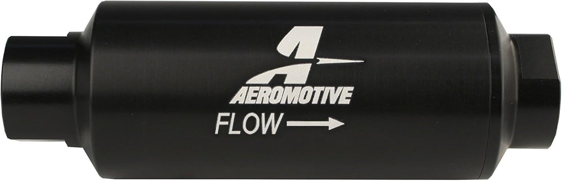 Aeromotive 12309 100 Microns Fuel Filter with -12 AN Inlet Size Aeromotive