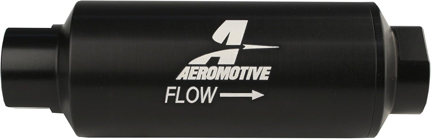 Aeromotive 12309 100 Microns Fuel Filter with -12 AN Inlet Size Aeromotive