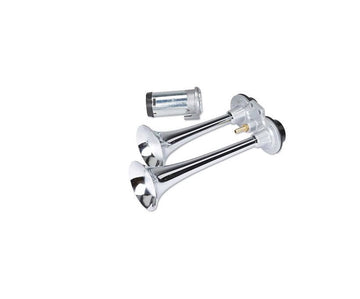 Excalibur AH-250 12" Dual Trumpet Air Horn with Compressor Afco Racing Products
