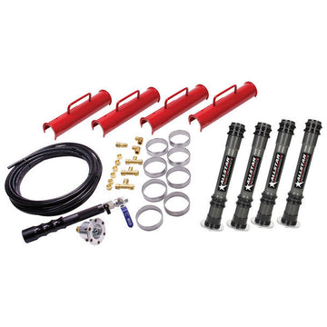 All Star Performance ALL11301 Air Jacks Complete Kit 15.25in w/ Dirt Foot ALL11301 Afco Racing Products