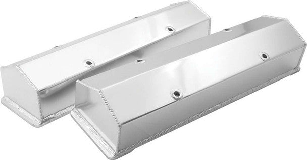 All Star Performance ALL26170 Valve Covers SBC Fab Aluminum w/o Tubes ALL26170 Allstar Performance