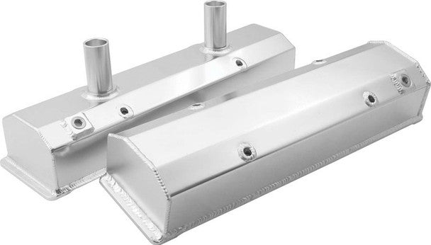 All Star Performance ALL26171 Valve Covers SBC Fab Aluminum w/Tubes ALL26171 Husky Liners