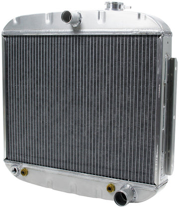 Radiador All Star Performance ALL30006 para Chevy 1955-57 de 8 cilindros con enfriador de transmisión ALL30006
