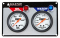 All Star Performance ALL80090 2 Gauge Panel ALL OP/WT ALL80090 Allstar Performance