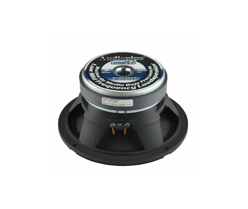 Audiopipe® APMB-8-C - APMB Series 8" 500W 8 Ohm Midrange Speaker Audiopipe
