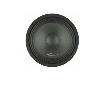 Audiopipe® APMB-8-C - APMB Series 8" 500W 8 Ohm Midrange Speaker Audiopipe