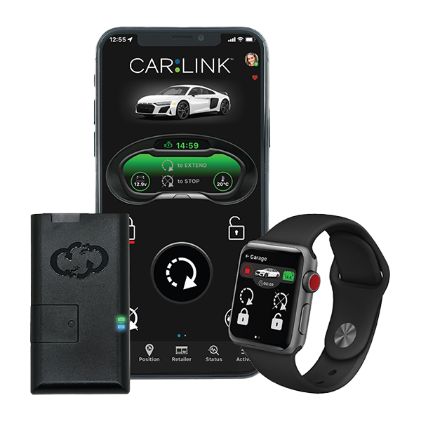 Pursuit ASCL7 - Carlink Cellular Smartphone Control with Advanced Features