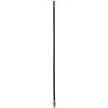 Accessories Unlimited AU24-B 4' Fiberglass Cb Antenna With 3/8" X 24" Threads - Black Accessories Unlimited