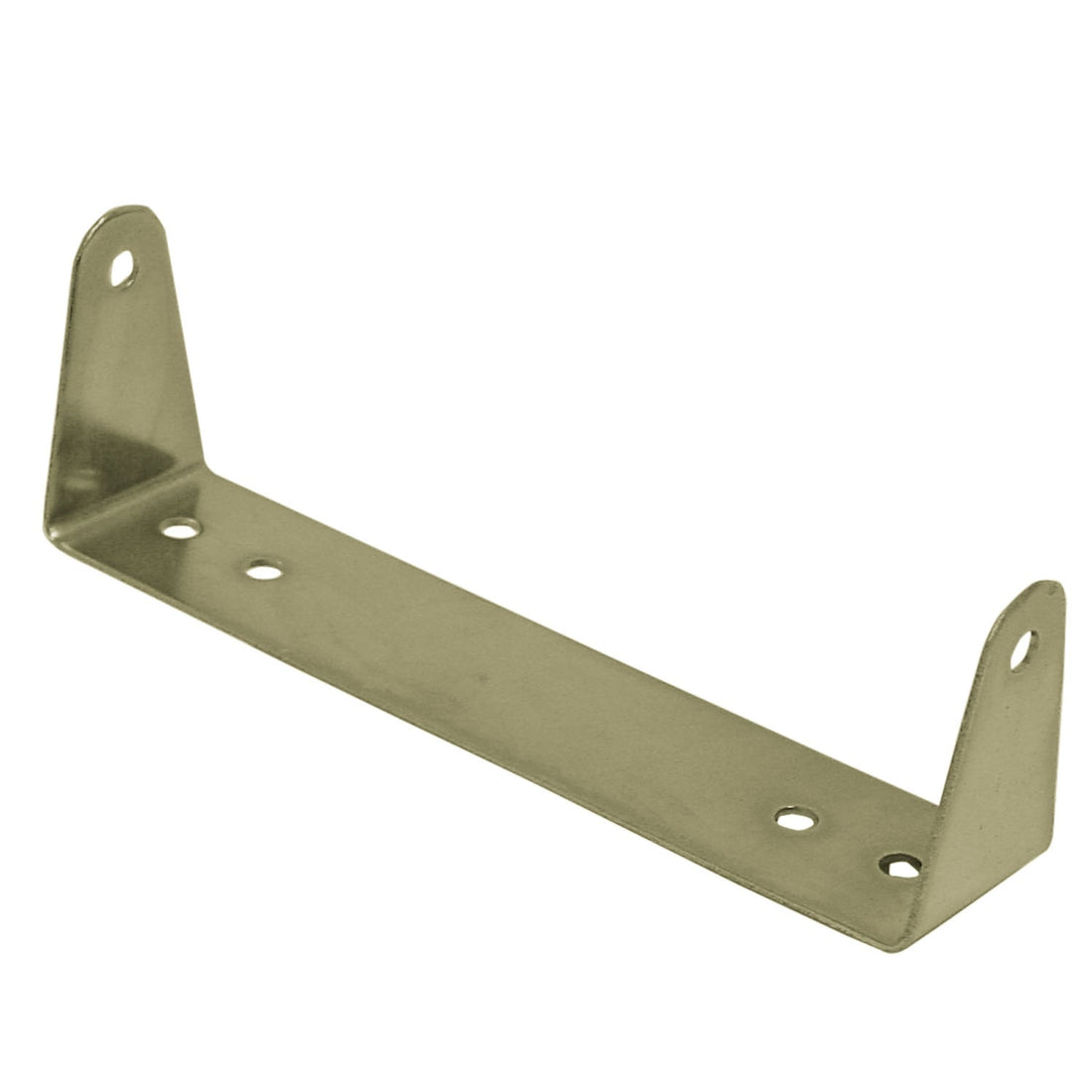 Accessories Unlimited AU65 6-1/2" Brass Finish Single Hole Replacement Mounting Bracket For Cobra 25, Uniden Pc66 & Pc68 Accessories Unlimited