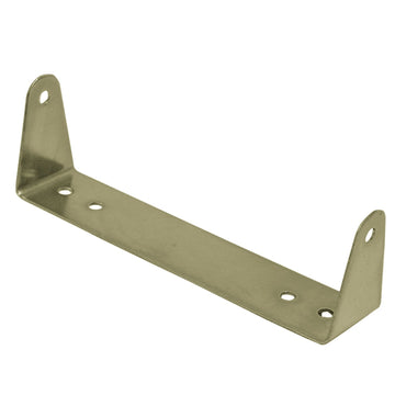 Accessories Unlimited AU65 6-1/2" Brass Finish Single Hole Replacement Mounting Bracket For Cobra 25, Uniden Pc66 & Pc68 Accessories Unlimited