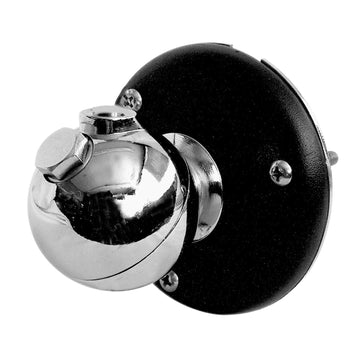 Accessories Unlimited AUBALL Heavy Duty Chrome Swivel  Ball Mount With 3/8" X 24" Threads & Lug Connections Accessories Unlimited