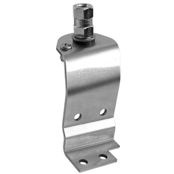 Accessories Unlimited AUF1-L Stainless Steel Left Side Fender Antenna Mount With 3/8" X 24" Lug Stud For 1997 - 2007 Ford F150, 250 And Expedition Accessories Unlimited
