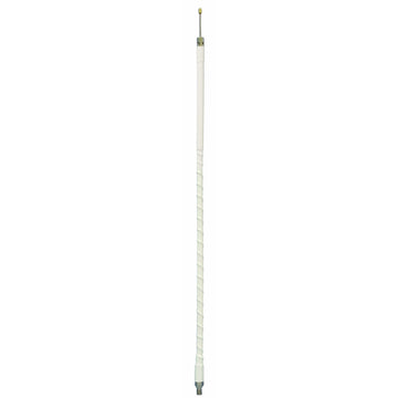 Accessories Unlimited AUT300-W 3 Foot 1,000 Watt White Heavy Duty 3/8' X 24" Tune-able Tip Cb Antenna Accessories Unlimited