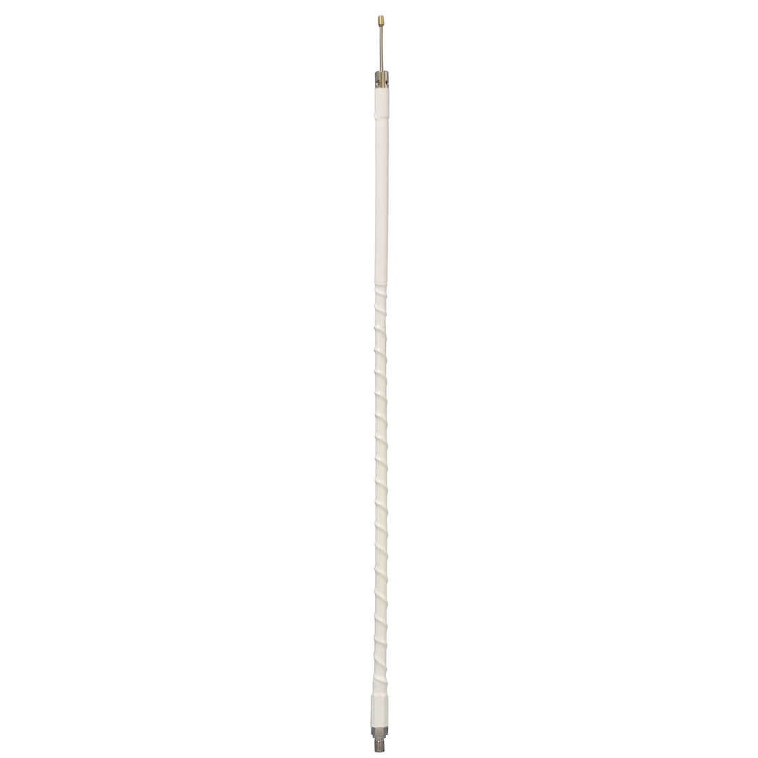 Accessories Unlimited AUT500-W 5 Foot 1,000 Watt White Heavy Duty 3/8' X 24" Tune-able Tip Cb Antenna Accessories Unlimited