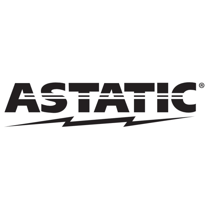 Astatic® 302-10332 - Black Noise Canceling 4-Pin CB Microphone