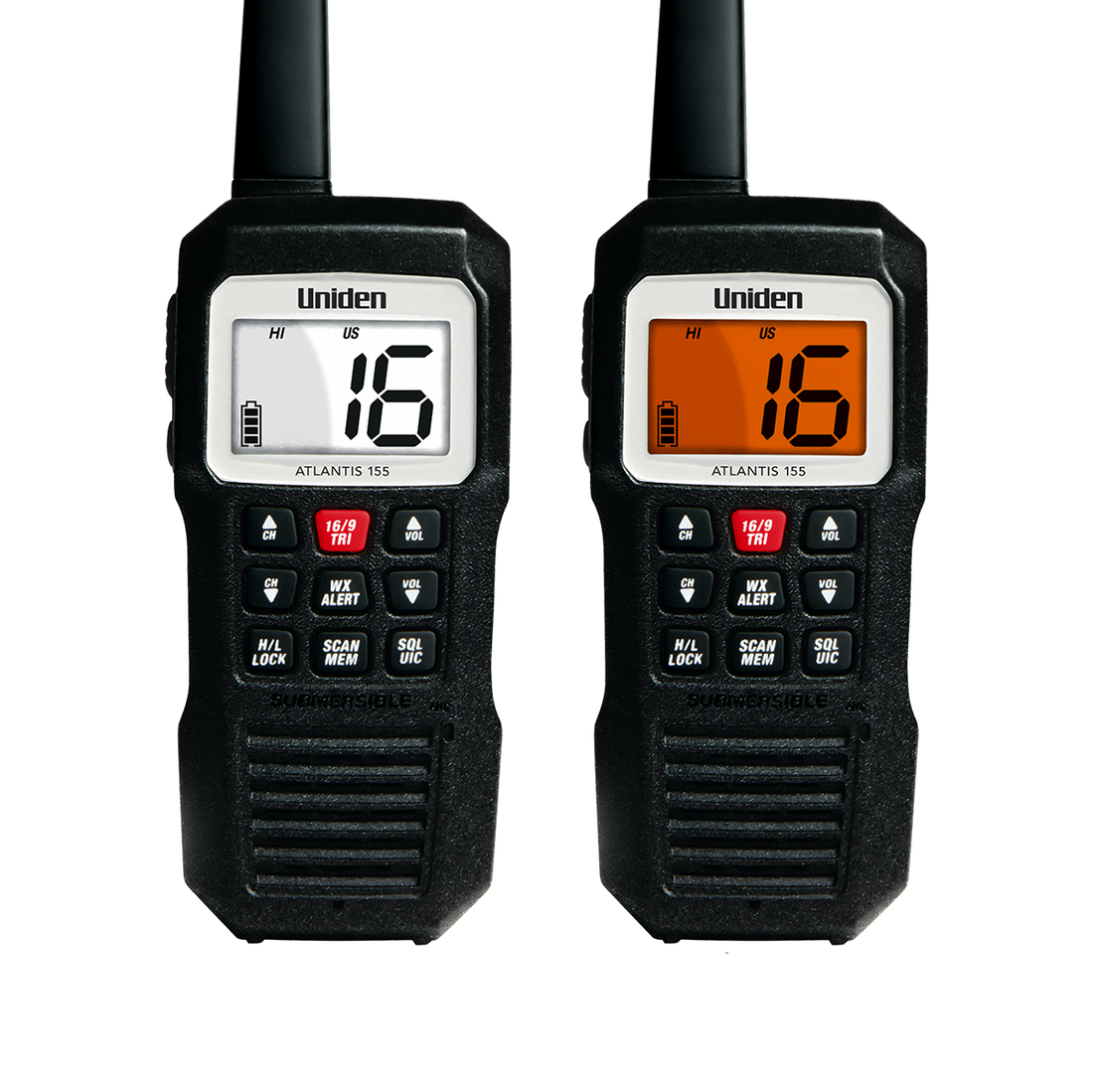 Uniden ATLANTIS 155 Atlantis 155 Handheld Marine Radio Hustler