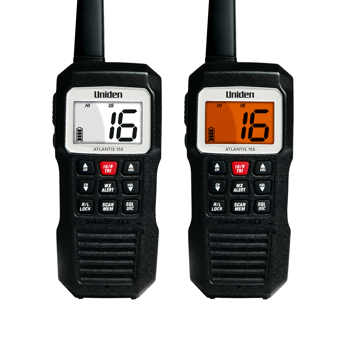 Uniden ATLANTIS 155 Atlantis 155 Handheld Marine Radio Hustler